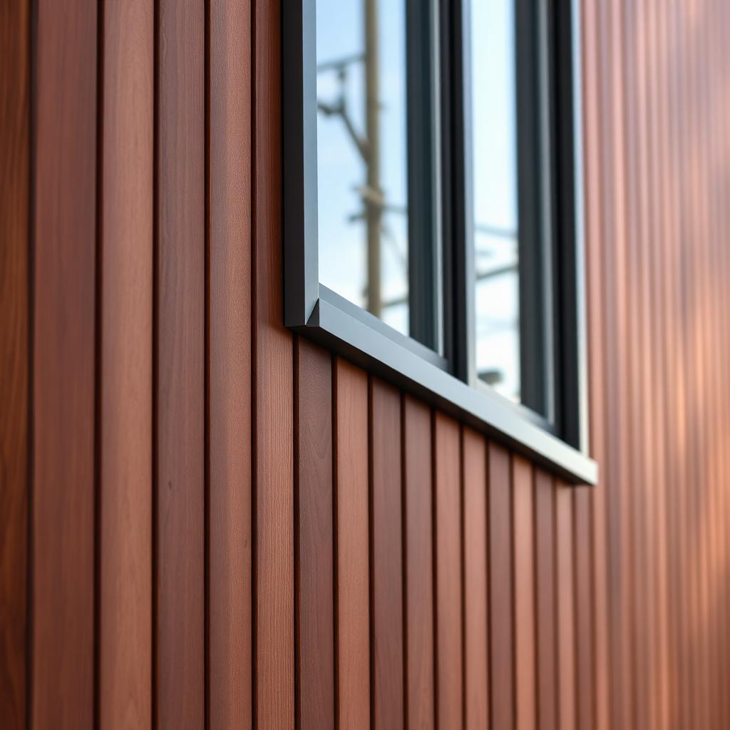 Hardhout gevelbekleding